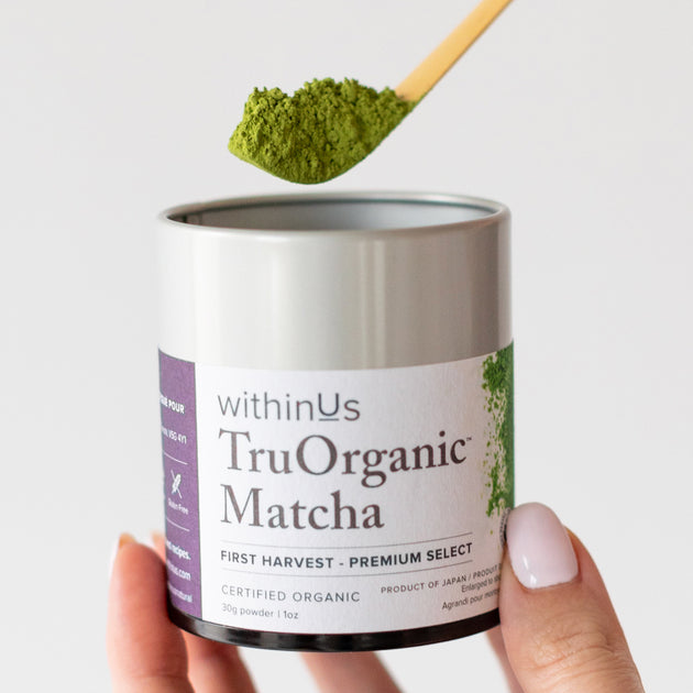 TruOrganic™ Matcha – withinUs Natural Health - US