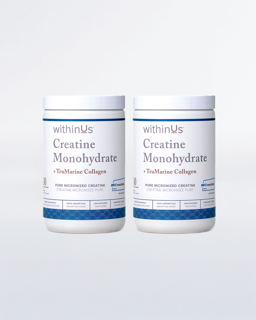 Creatine Monohydrate + TruMarine® Collagen - 2 Month Supply