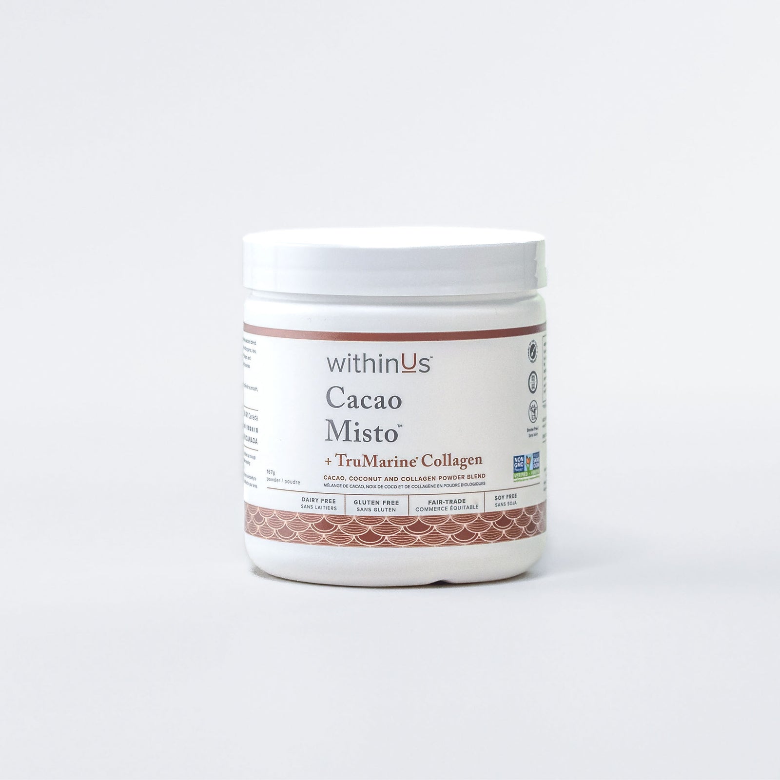 Cacao Misto + TruMarine® Collagen Jar