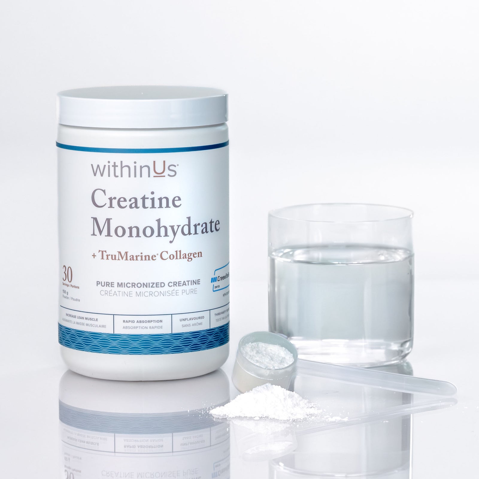 Creatine Monohydrate + TruMarine® Collagen - 2 Month Supply