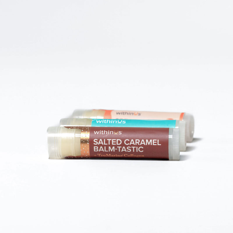 SALTED CARAMEL BALM-TASTIC - TruMarine® Collagen Lip Balm