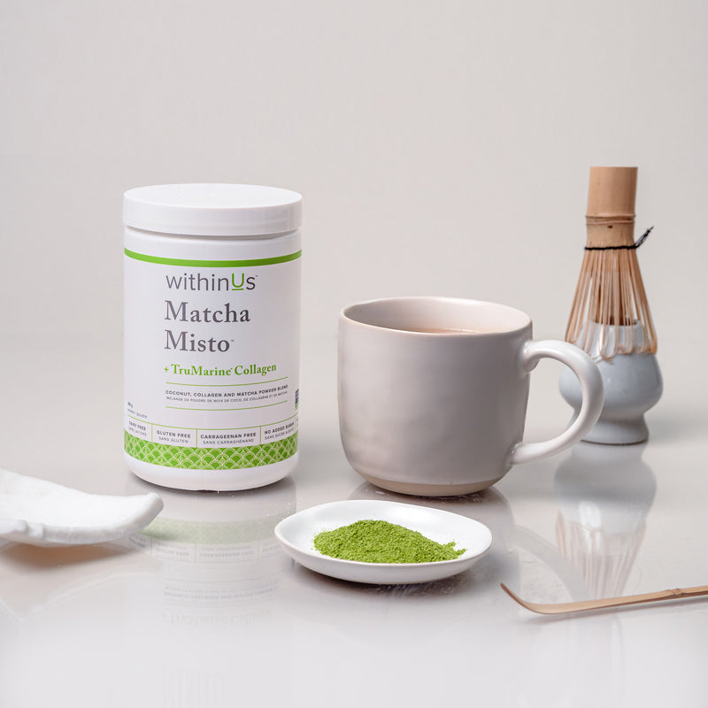 Matcha Misto + TruMarine® Collagen Jar