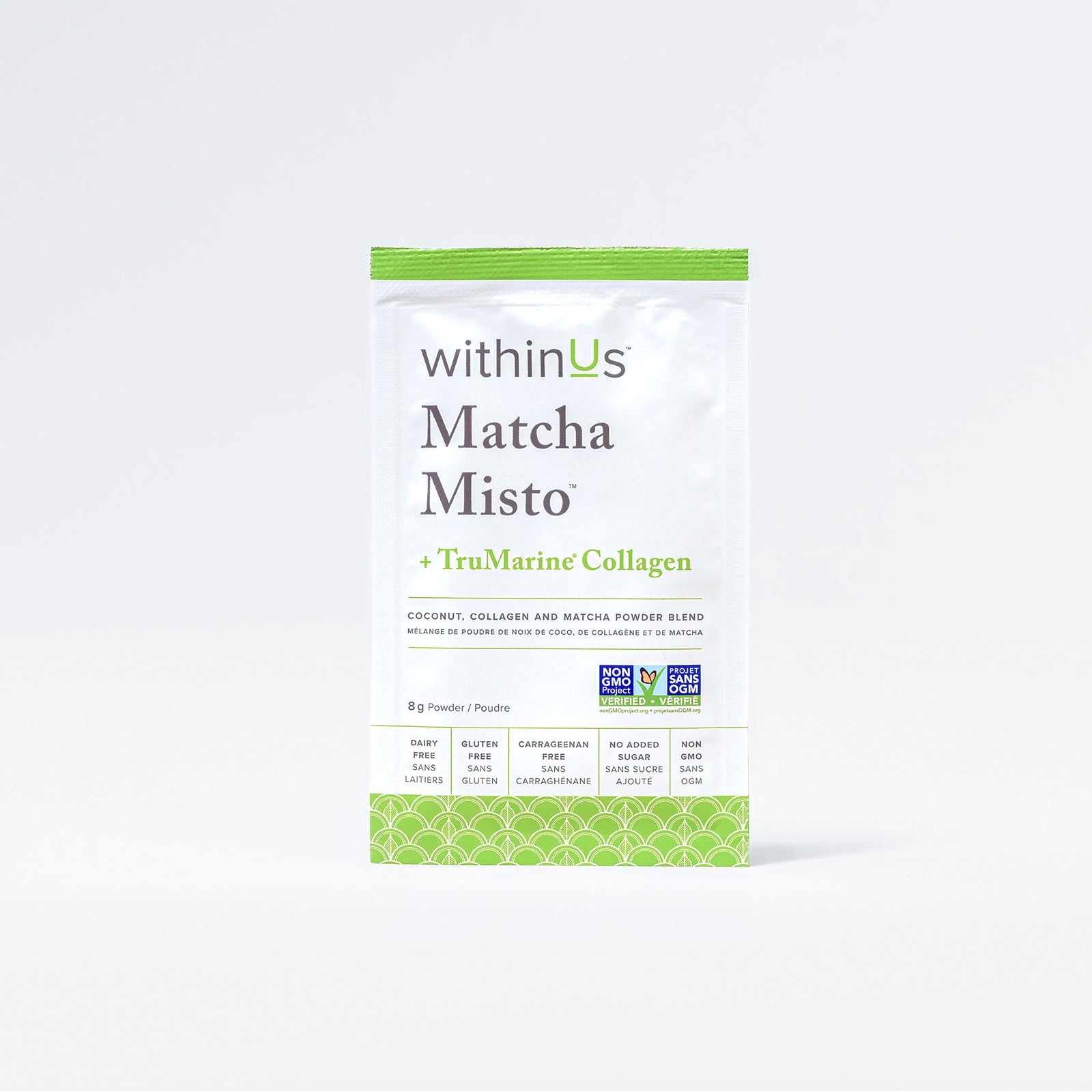Matcha Misto + TruMarine® Collagen Sample