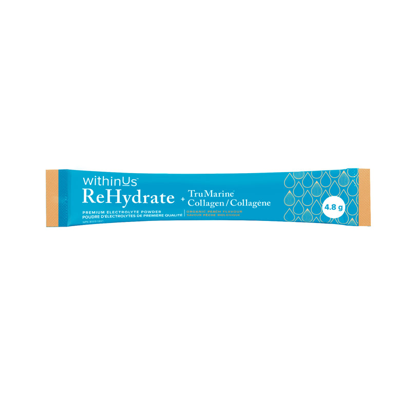 ReHydrate + TruMarine® Collagen PEACH Sample