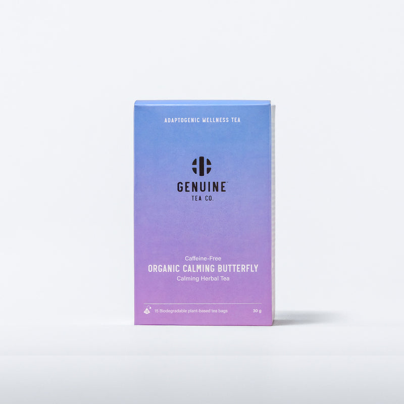 Organic Calming Butterfly - Pyramid Tea Bags