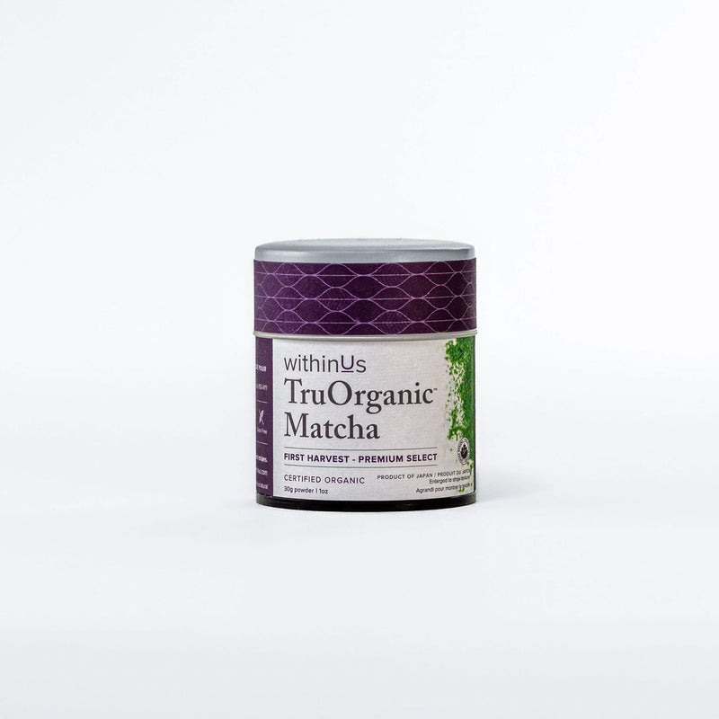 TruOrganic™ Matcha - CERTIFIED ORGANIC & FIRST HARVEST - 30 Servings
