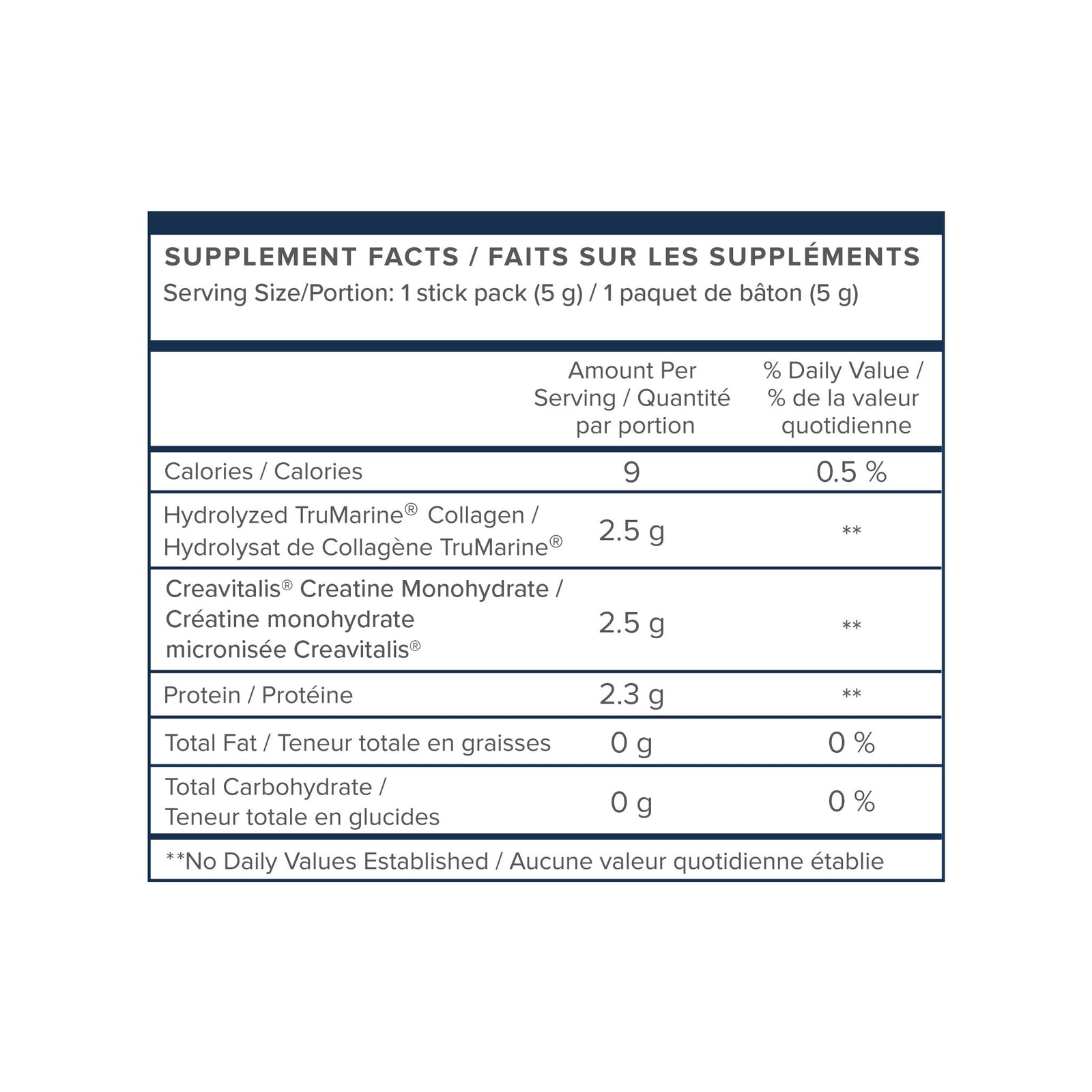 Creatine Monohydrate + TruMarine® Collagen Sample