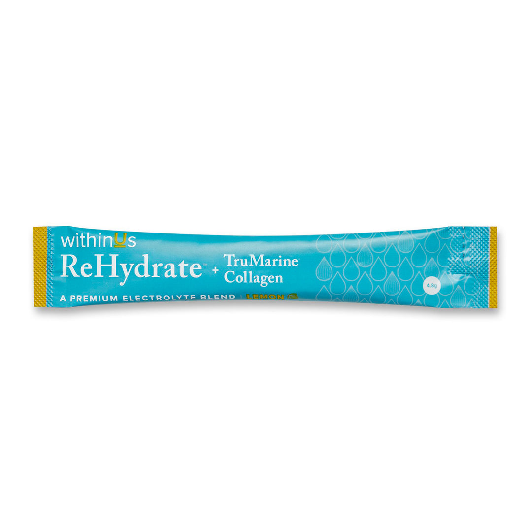 ReHydrate + TruMarine® Collagen LEMON Sample