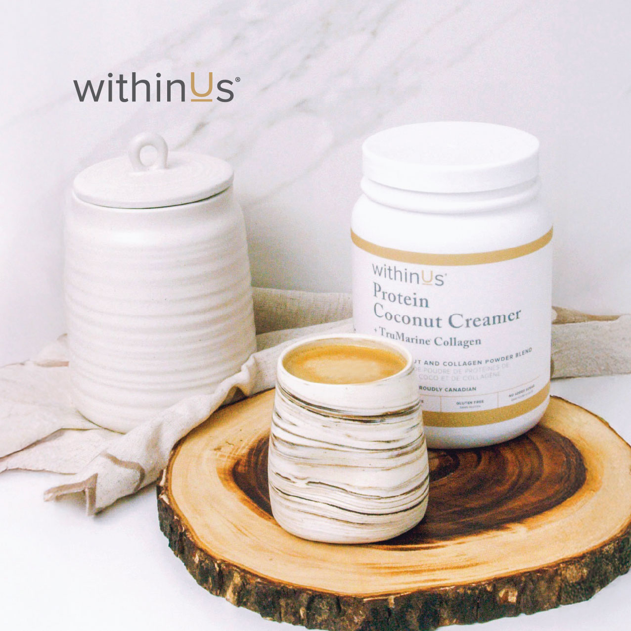 Protein Coconut Creamer Latte