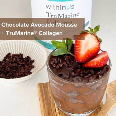 Chocolate Avocado Mousse + TruMarine® Collagen