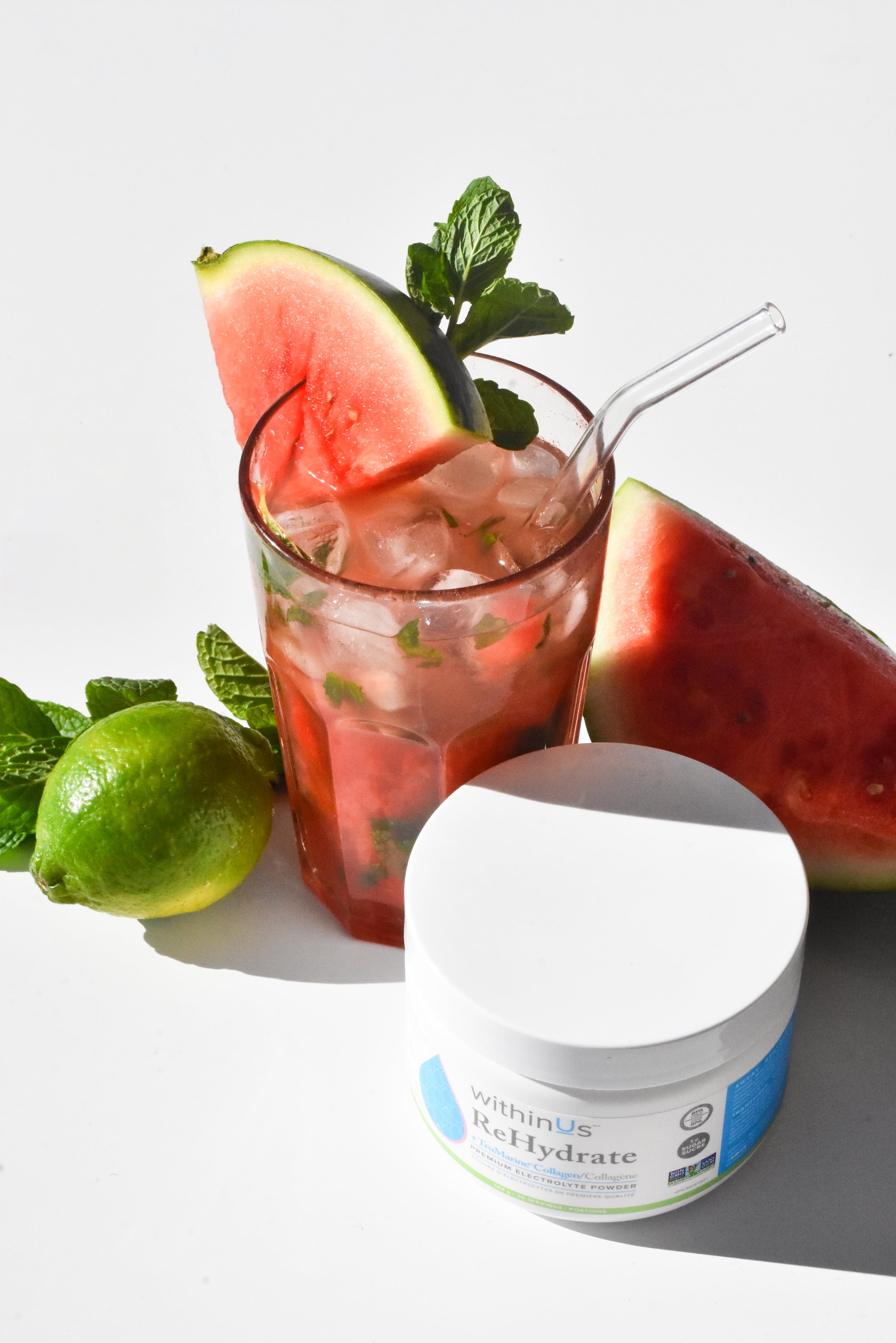 Watermelon Mojito Hydration Mocktail