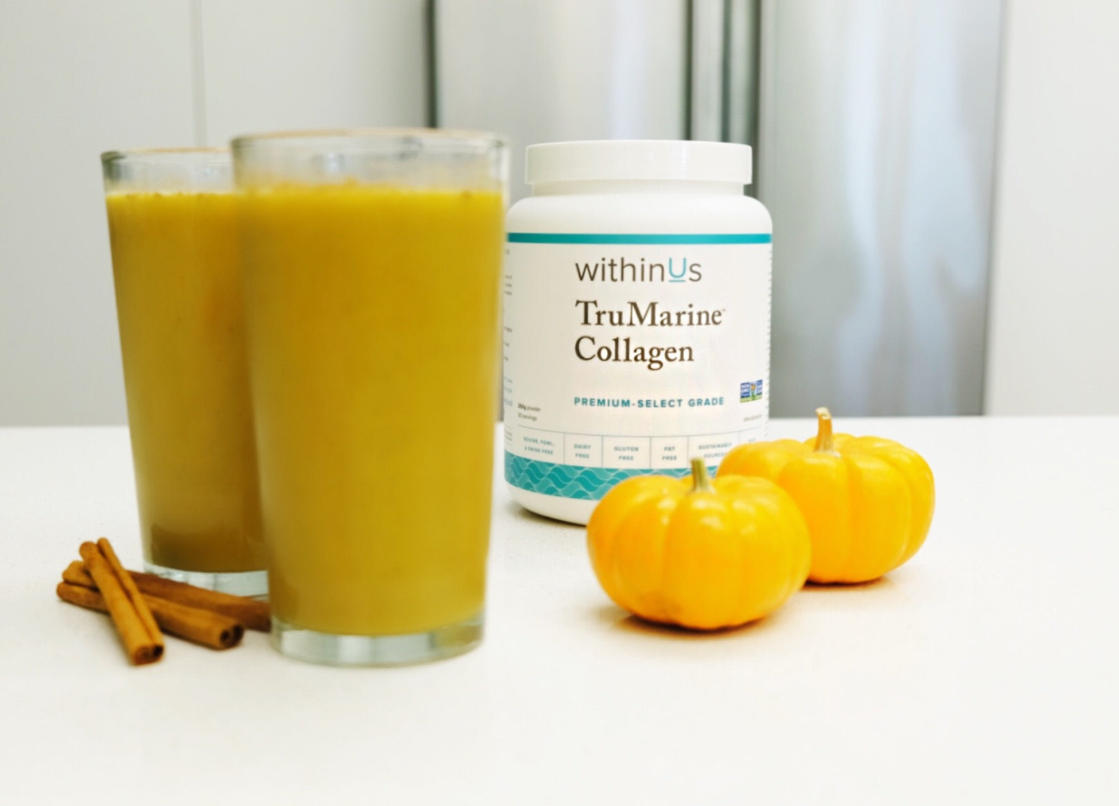 PUMPKIN PIE SMOOTHIE + TRUMARINE™ COLLAGEN