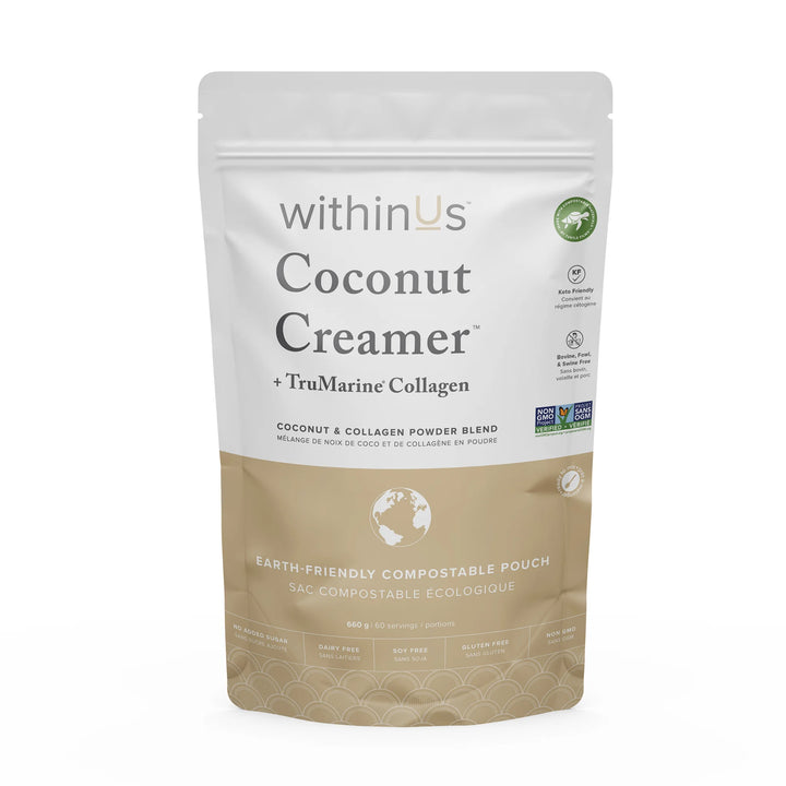 *NEW* Coconut Creamer + TruMarine® Collagen Compostable Pouch - 60 Servings