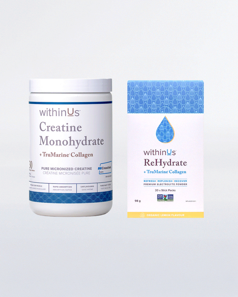 Creatine & ReHydrate (20 servings) Bundle