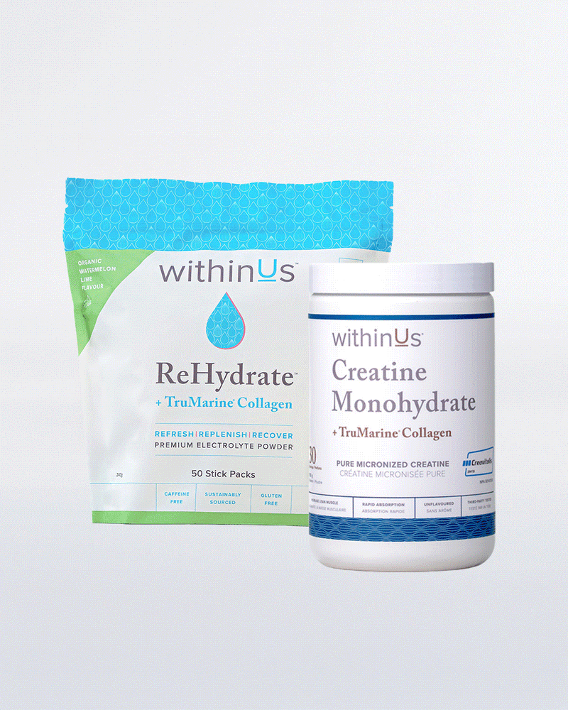 Creatine & ReHydrate (50 servings) Bundle