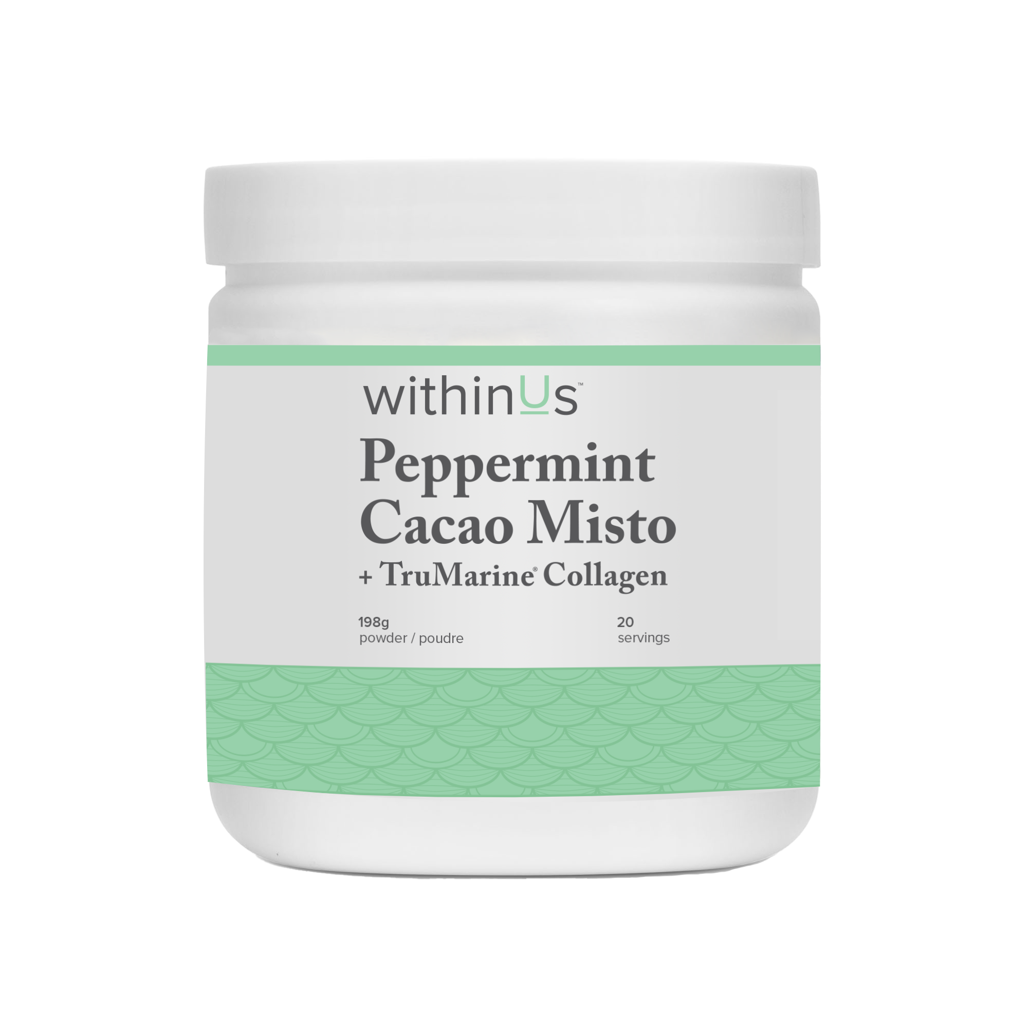 Peppermint Cacao Misto + TruMarine® Collagen