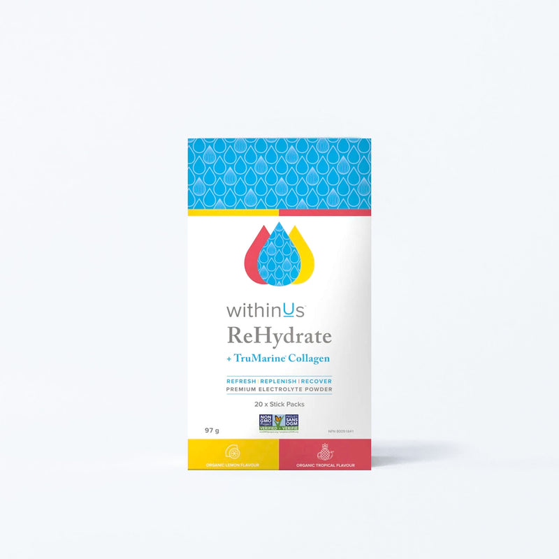 ReHydrate + TruMarine® Collagen Box TWIST - 20 Stick Packs