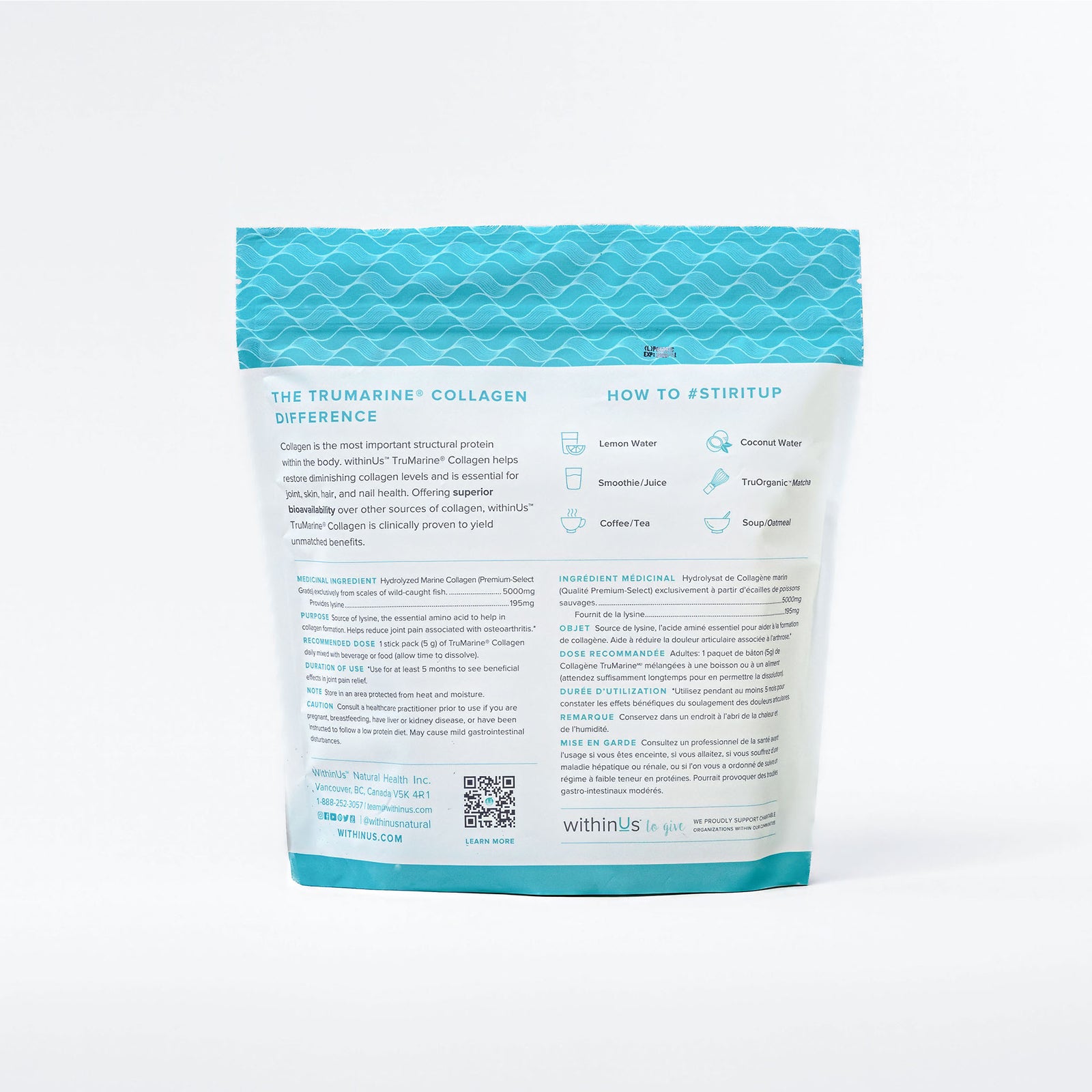 TruMarine Collagen On-The-Go - 100 stick packs
