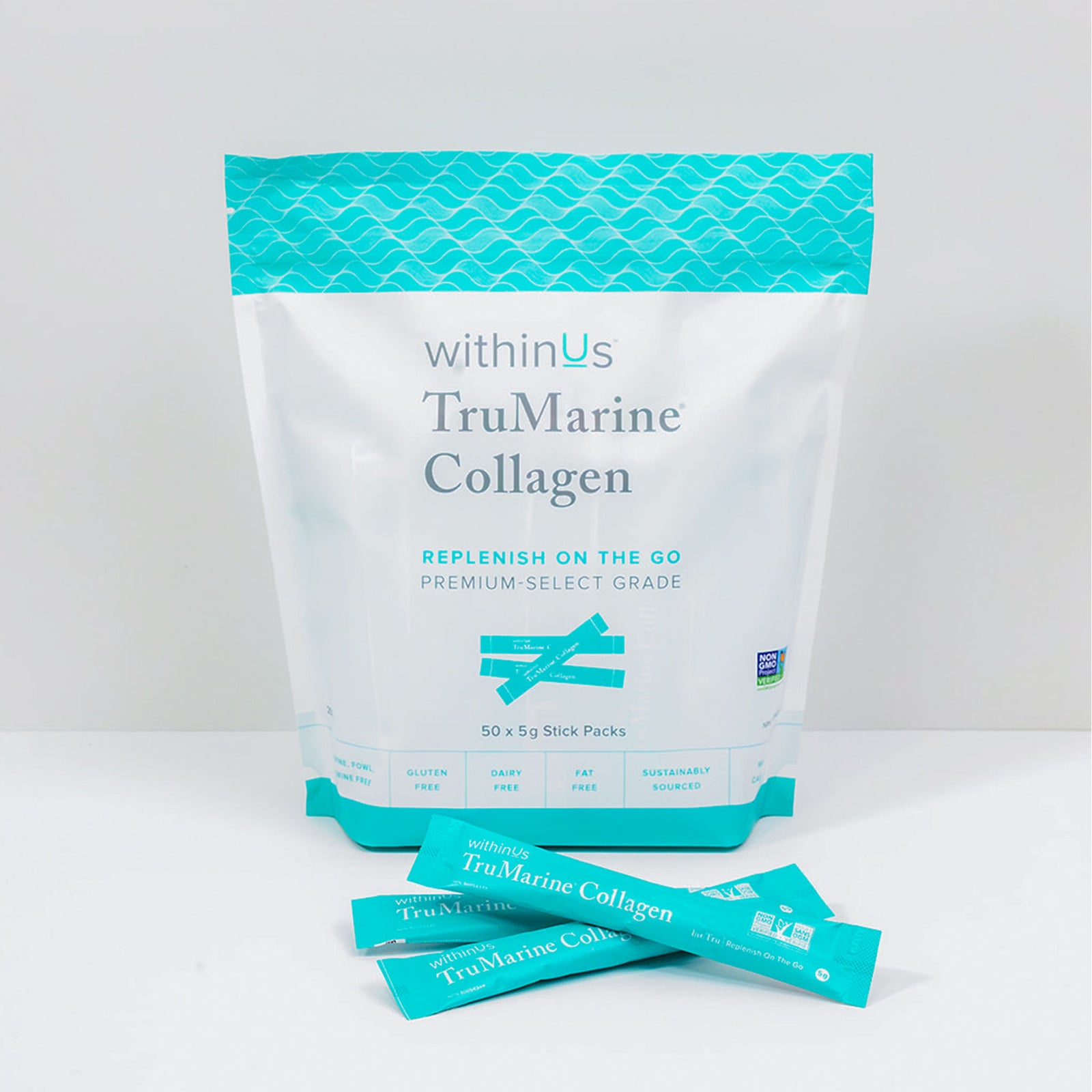 TruMarine Collagen On-The-Go - 100 stick packs