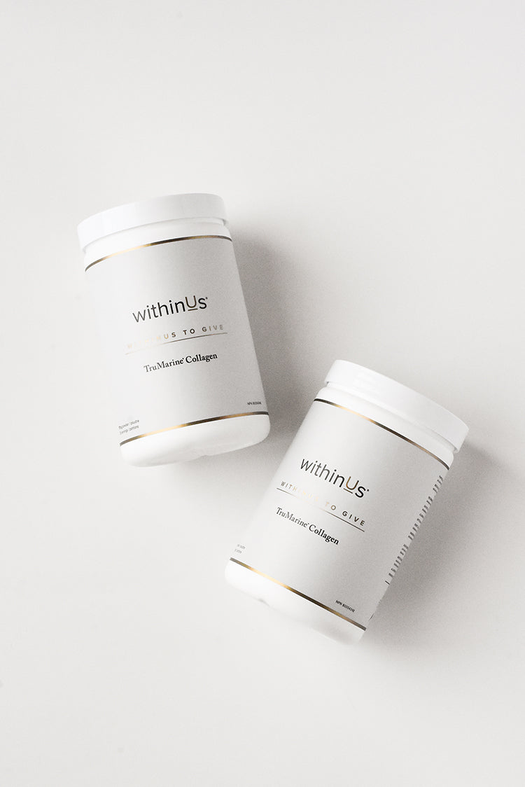 withinUs® To Give SPECIAL EDITION TruMarine® Collagen Jar - DUO