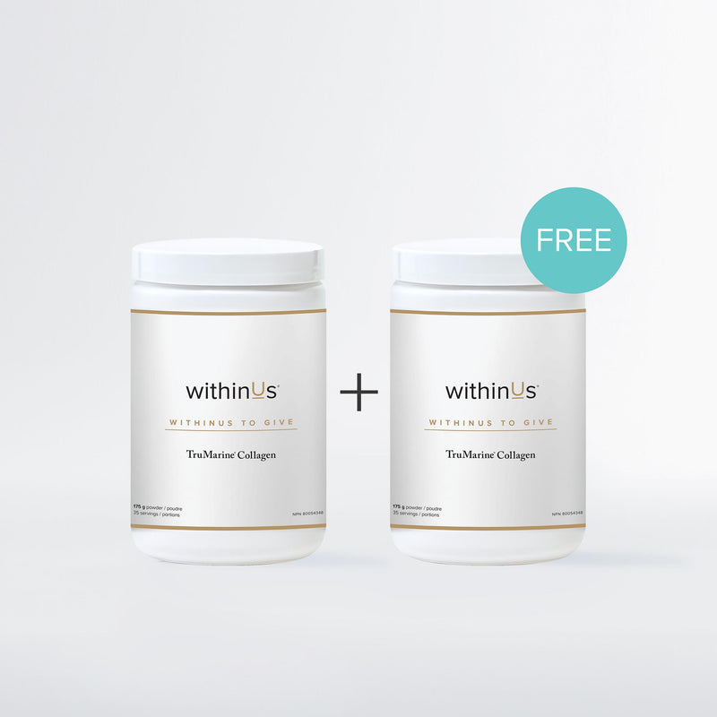 withinUs® To Give SPECIAL EDITION TruMarine® Collagen Jar - DUO