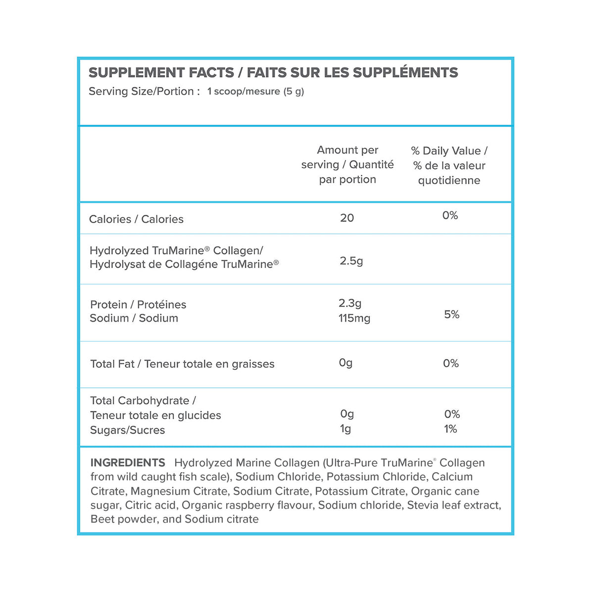 ReHydrate + TruMarine® Collagen Jar RASPBERRY