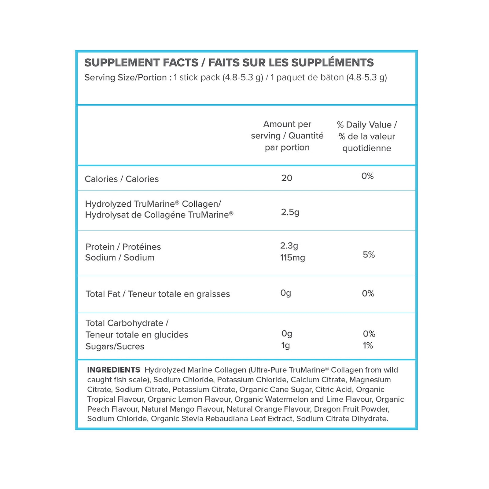 NEW ReHydrate + TruMarine® Collagen VARIETY PACK - 50 Stick Packs