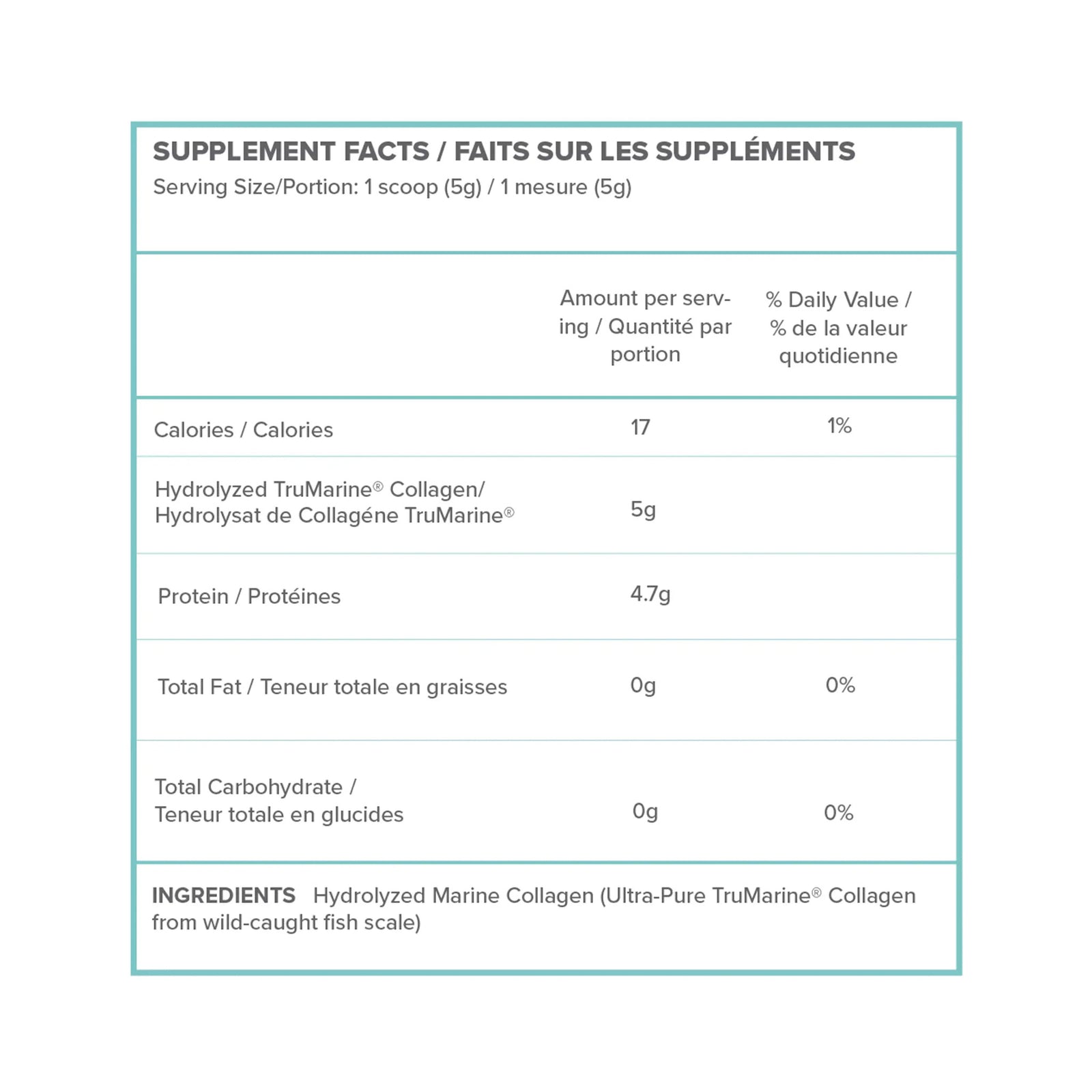 TruMarine® Collagen Compostable Pouch - 80 Servings
