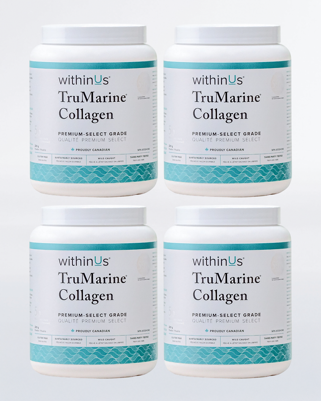 TruMarine® Collagen Jar Quad