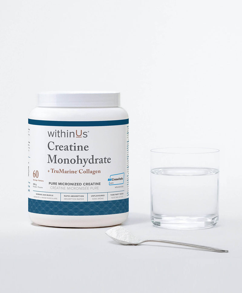 Creatine Monohydrate + TruMarine® Collagen - 60-Servings
