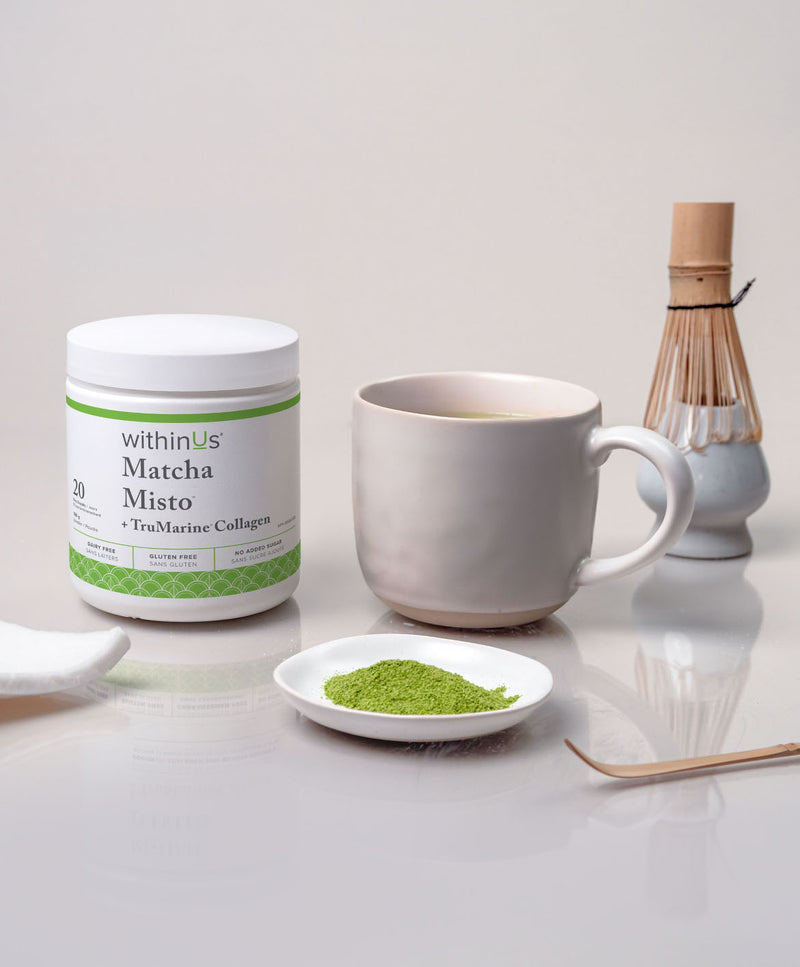 Matcha Misto + TruMarine® Collagen Jar - 20-Servings