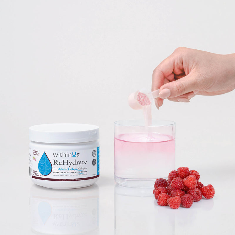 ReHydrate + TruMarine® Collagen Jar RASPBERRY