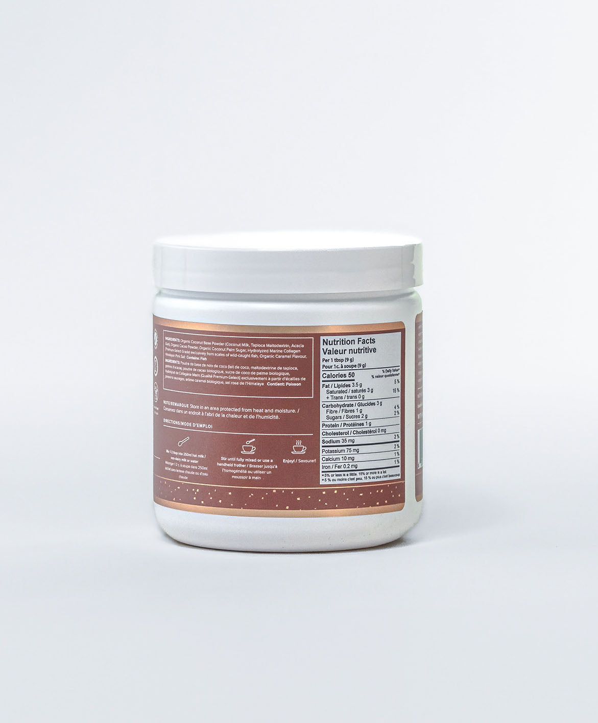 Salted Caramel Cacao Misto + TruMarine® Collagen Jar - 17 Servings
