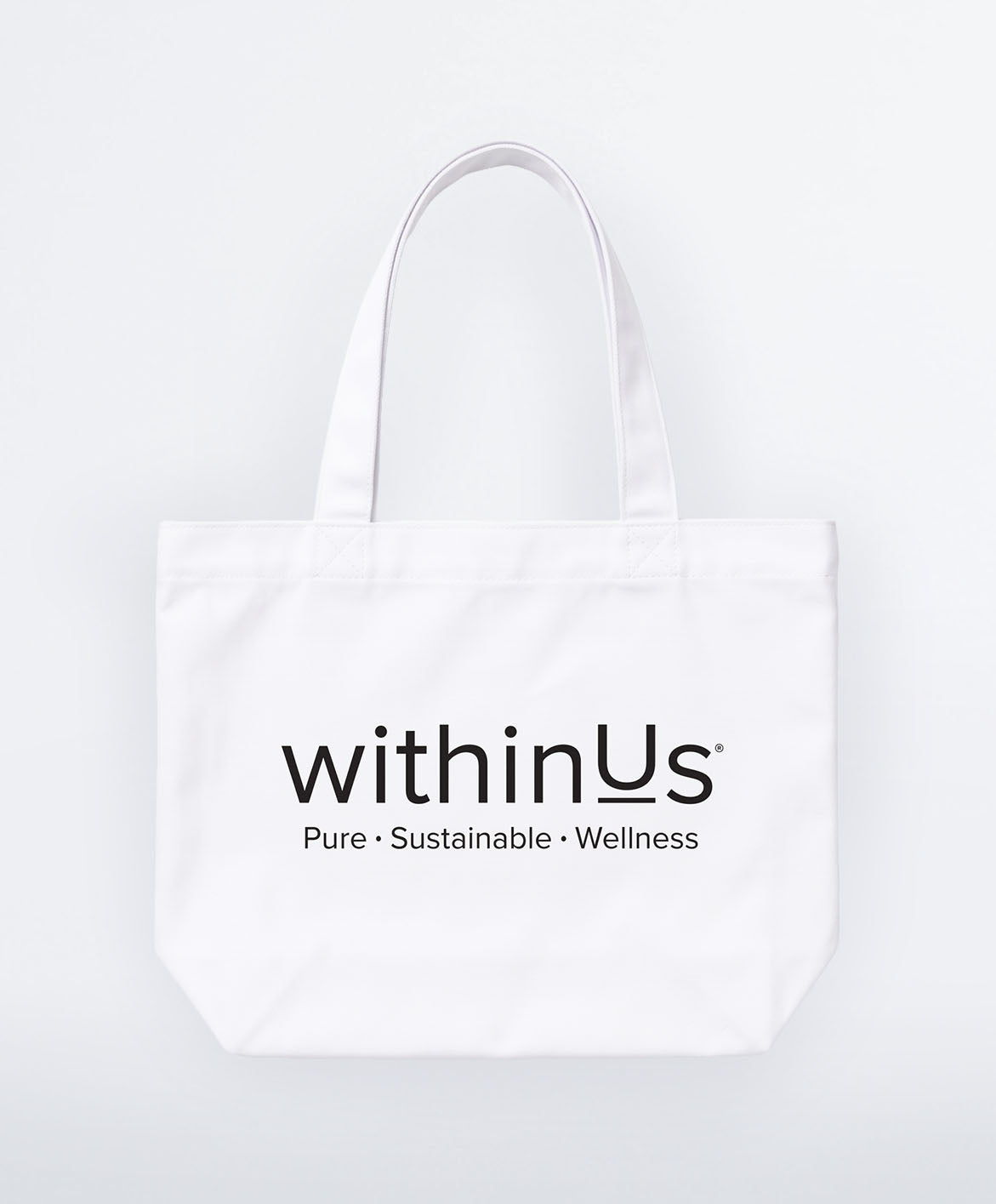 withinUs® Large Canvas Tote Bag