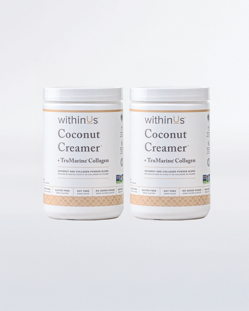 Coconut Creamer Jar Duo