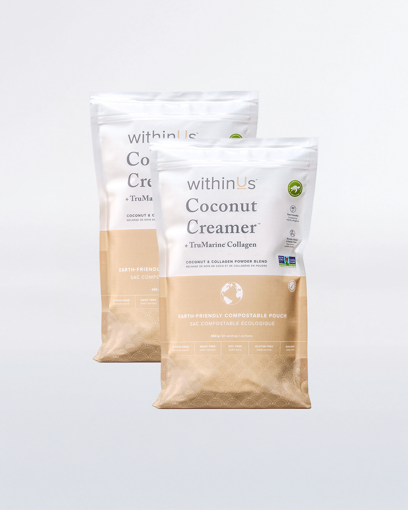 Coconut Creamer + TruMarine® Collagen Compostable Pouch Duo