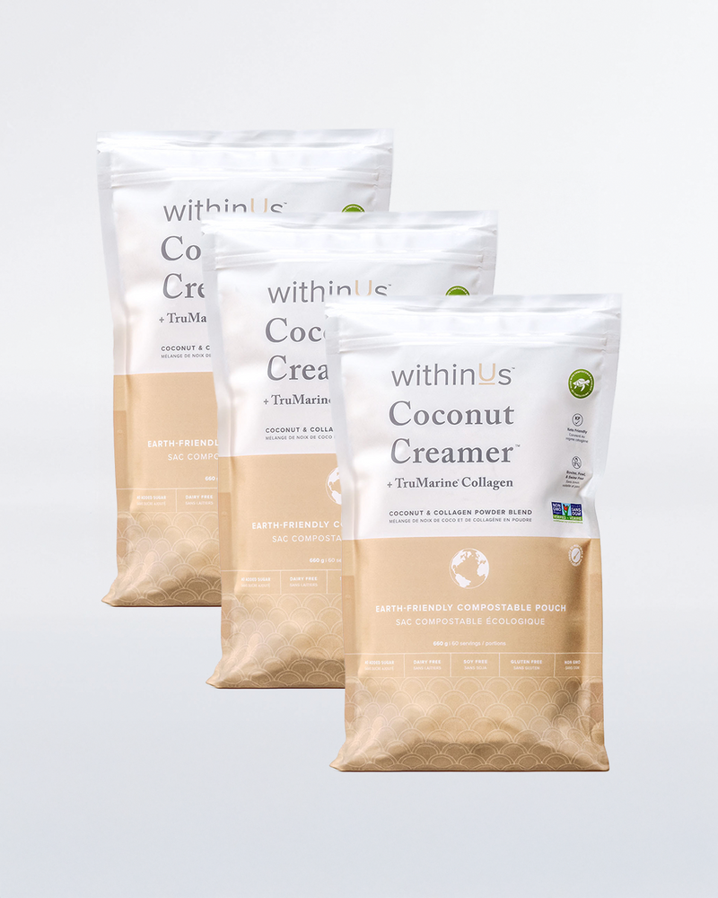 Coconut Creamer + TruMarine® Collagen Compostable Pouch Trio