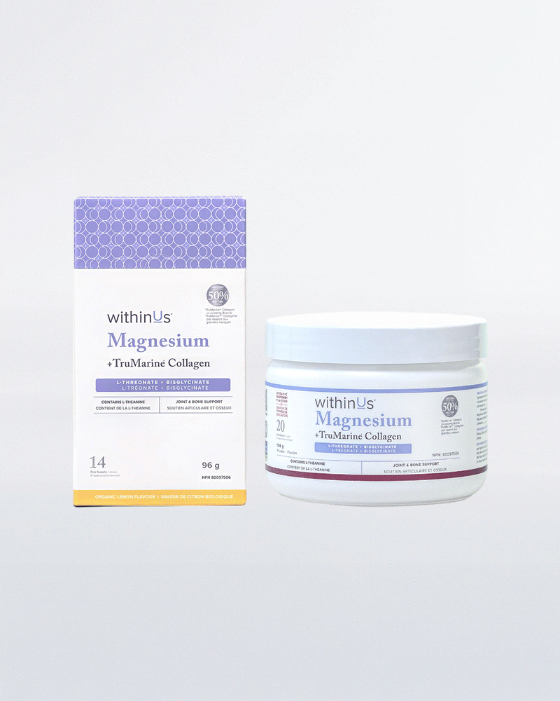 Magnesium + TruMarine® Collagen - At Home + On-The-Go