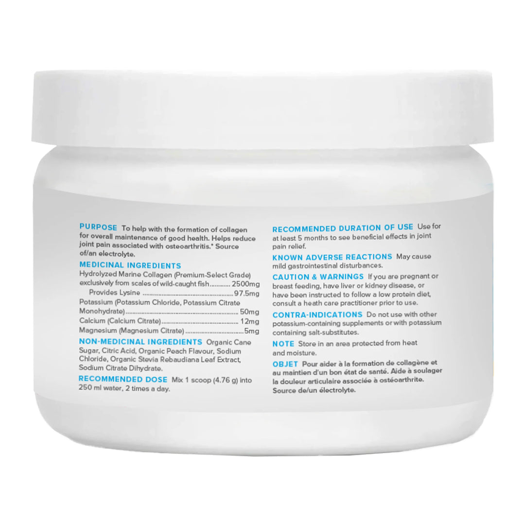 ReHydrate + TruMarine® Collagen Jar - PEACH - 30 Servings
