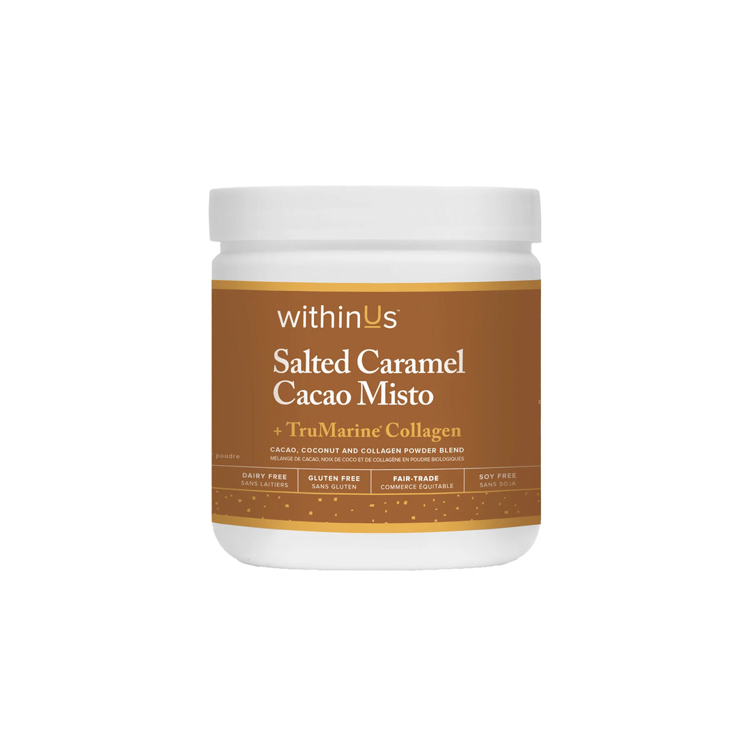 *NEW* Salted Caramel Cacao Misto + TruMarine® Collagen Jar - 17 Servings