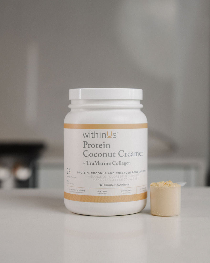 Protein Coconut Creamer + TruMarine® Collagen Jar - 25 Servings