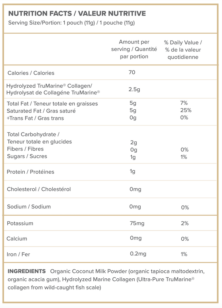 Coconut Creamer + TruMarine® Collagen Box - 10 Sachets