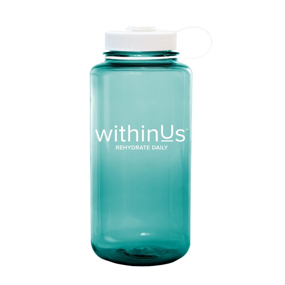 withinUs™ Reusable Nalgene Water Bottle - 32oz/1L BPA-free